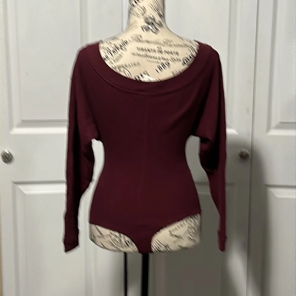 Free People Lovin’ This Feeling Bodysuit in “Fig Jam”